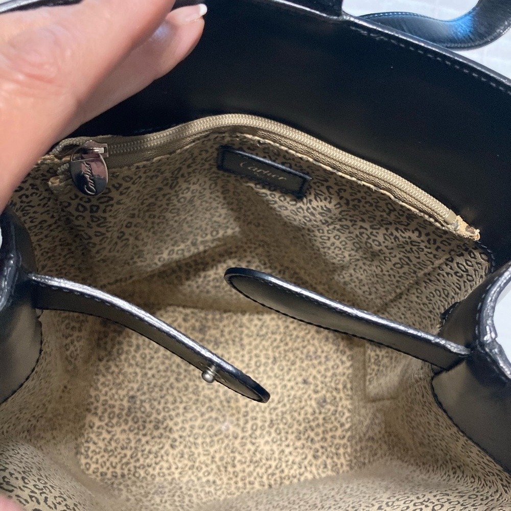 Cartier Panthere Sling Bag with Leopard Lining - Picture 8 of 10